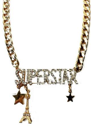 Gold Superstar Necklace