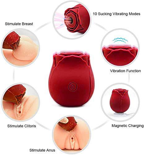 Rose Flower Clitoral Stimulator