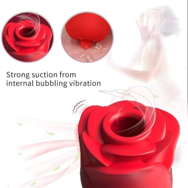 Rose Flower Clitoral Stimulator