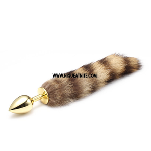 Gold Tip Soft Fox Tail Plug