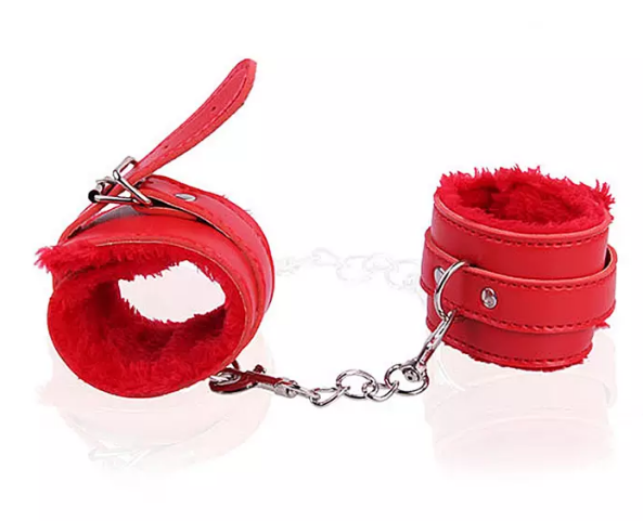 Bondage Fetish Plush Hand Cuffs