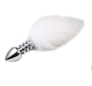 White Fox Fur Tail